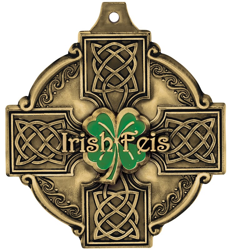 2" Irish Feis Medal