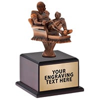 Fantasy Football Couch Potato Trophy