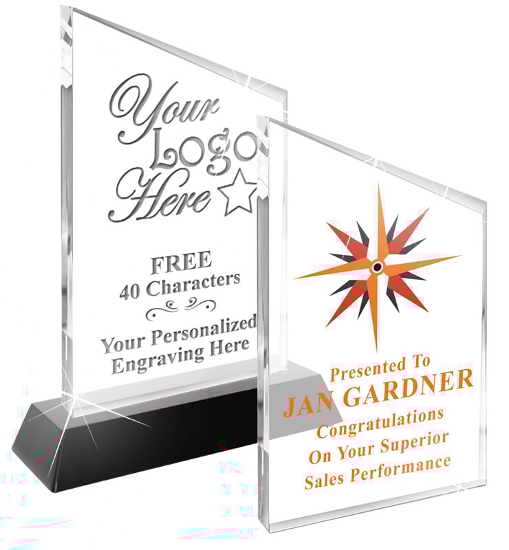 Incline Slant Acrylics