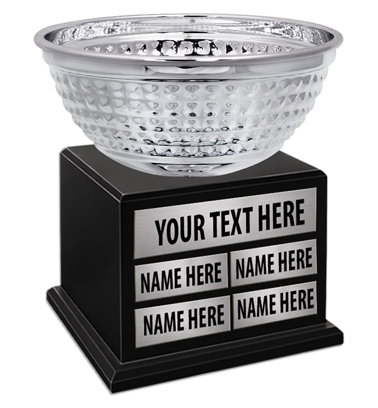 9 1/2" Masters Bowl Perpetual Trophy