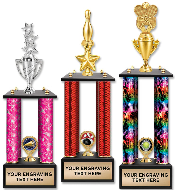 4 Poster Perpetual Riser Trophies