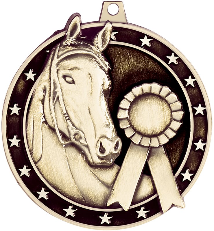 2" Horse Medals