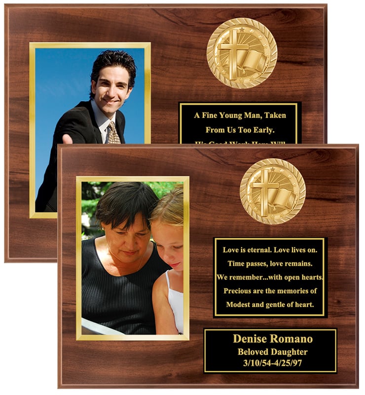 Memorial Wood Plaques