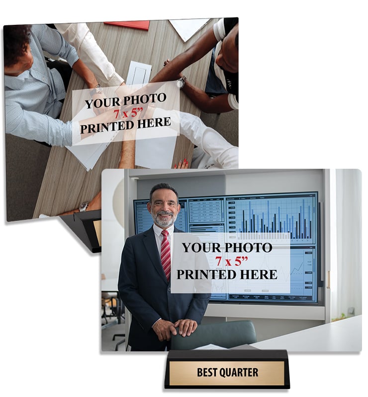 Horizontal Metal Photo Display Tile&nbsp;