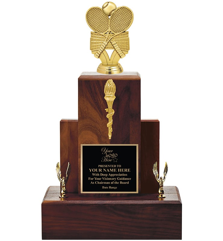 15" Championship Tennis Trophy