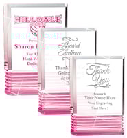 Pink Rockwell Acrylics