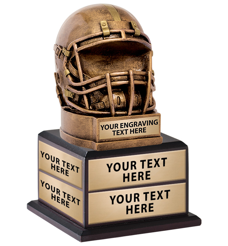 Football Helmet Perpetual Trophy
