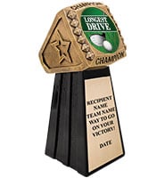 Champion Ring Golf Sculpture