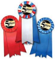 Recognition Jumbo Rosette Ribbons