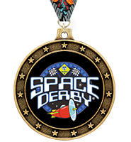 Universe Star Space Derby™ Insert Medal