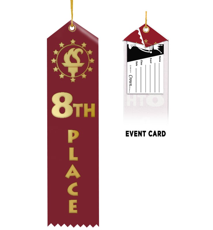 8th Place Award Ribbon