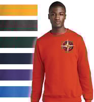 Embroidered Crewneck Sweatshirt