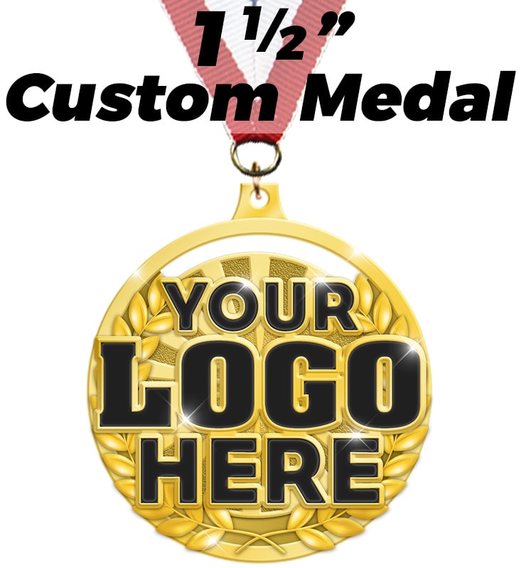 1 1/2" Custom Diecast Medal