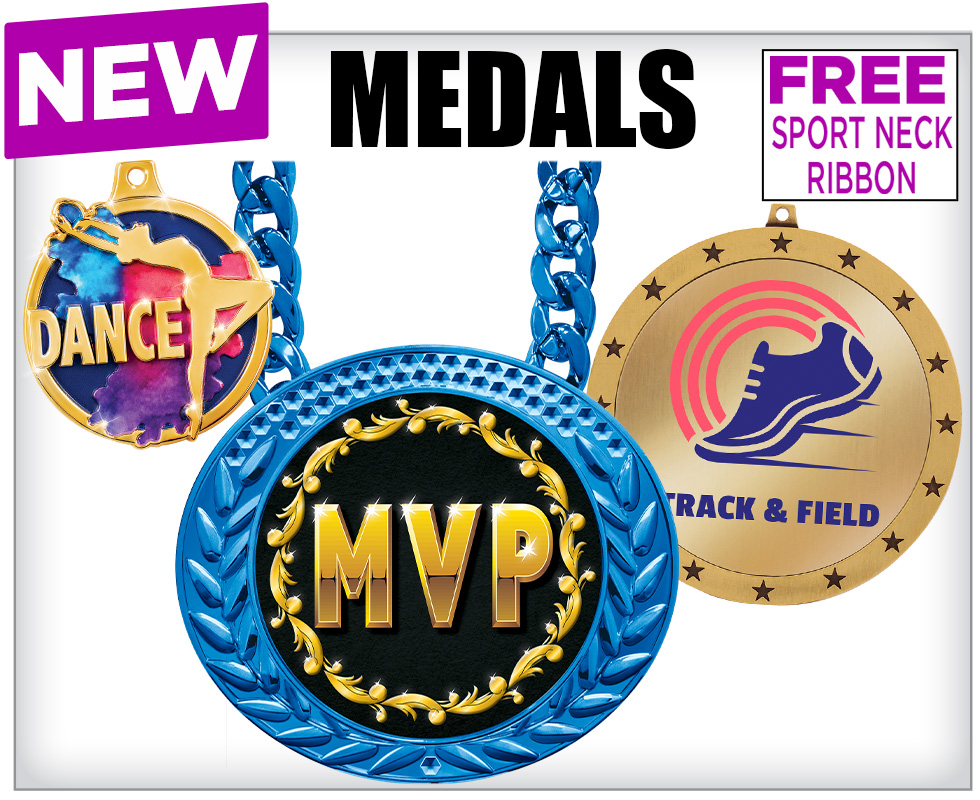 New Arrivals Medals