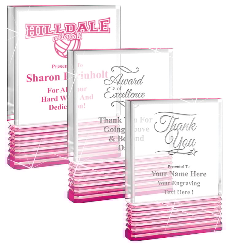 Pink Rockwell Acrylics