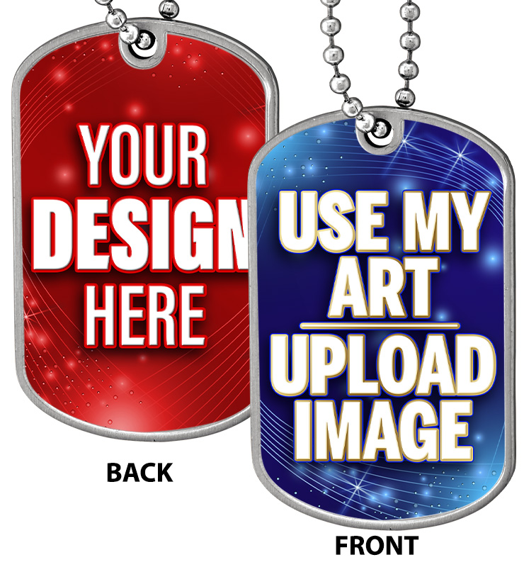 Custom Double Sided Dog Tag