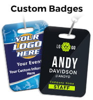 Customised badges: professional quality in just 24 hours 