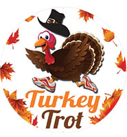 2" Turkey Trot Sticker