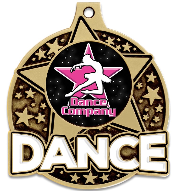 2" Dance Encore Insert Medals