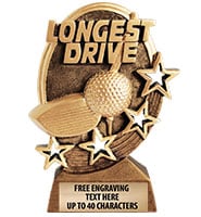Kudos Golf Longest Drive Sculpture