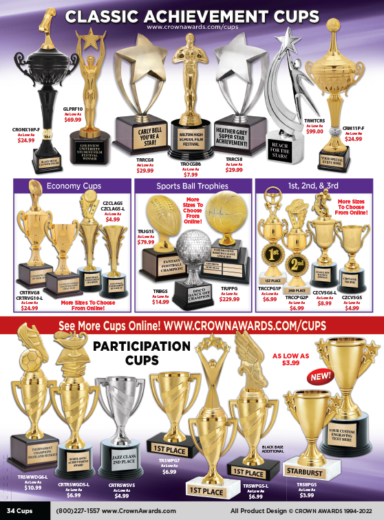 Crown Awards Catalog