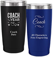 Coaches Matte Tumbler 20z