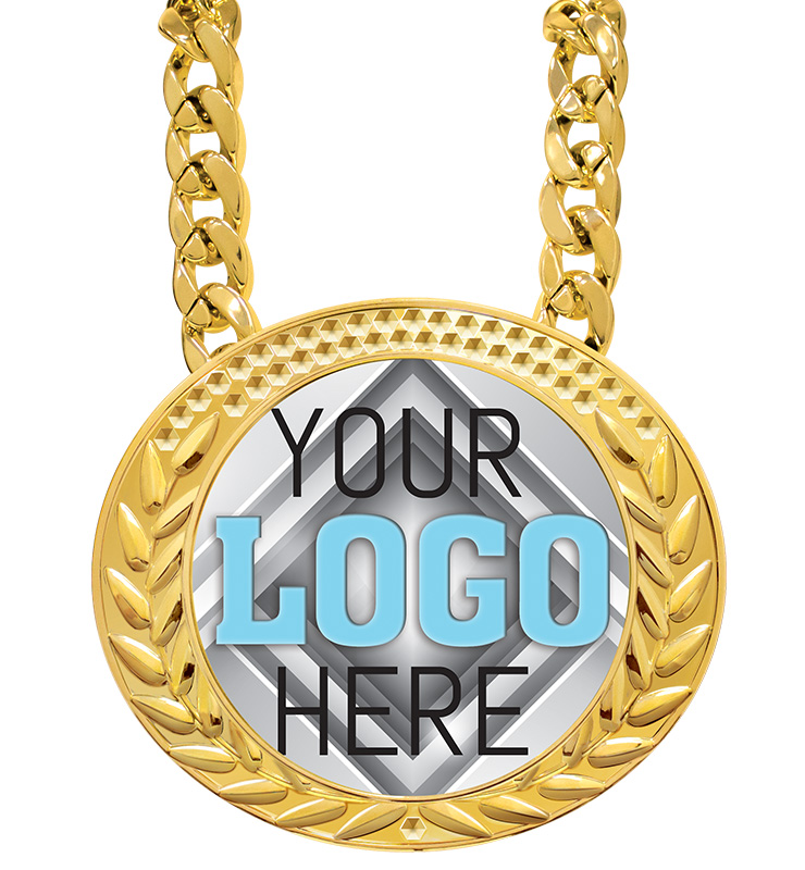 6" Famous Insert Medal