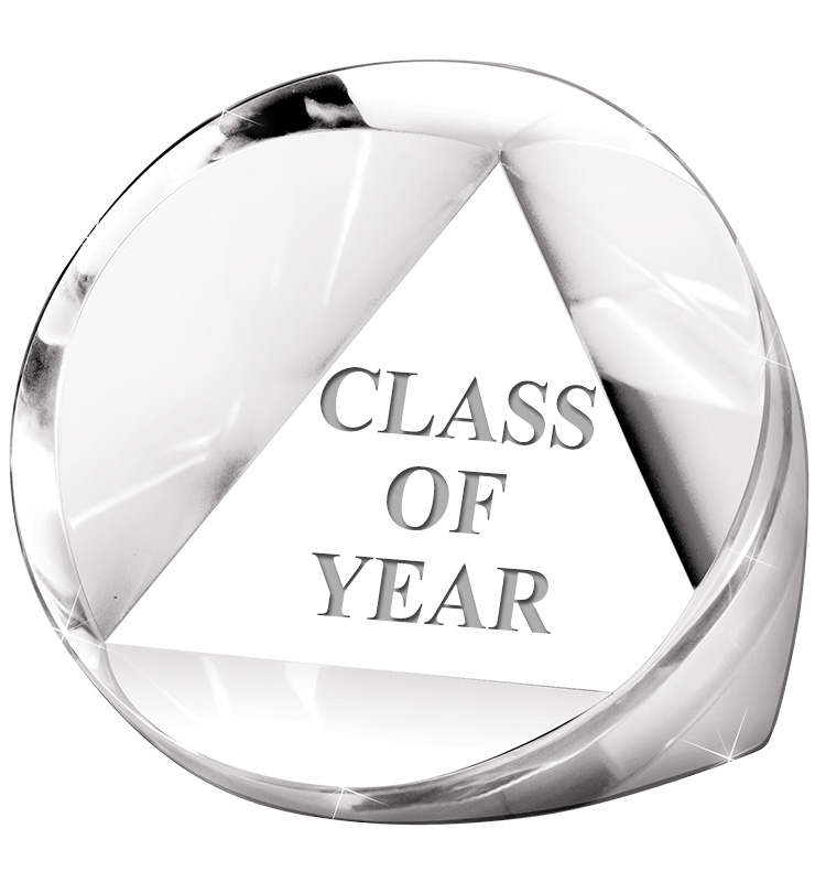 Crystal Prism Paperweight