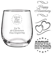 Fortunato Stemless Wine Glass 8.8oz