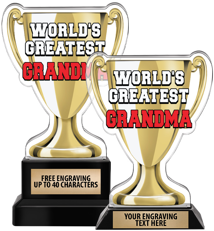 Spectrum Acrylic World's Greatest Grandma