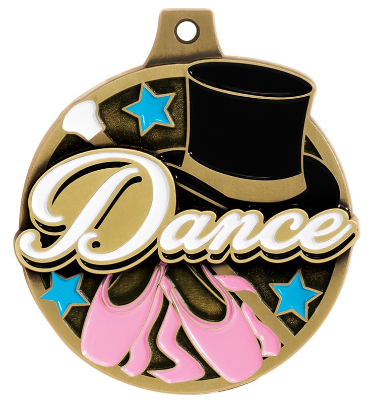 1 3/4" Dance Prodigy Medal