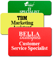 Horizontal Badge - 3 Lines