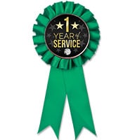 Green Rosette Ribbon