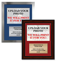 Upload Your Photo Framed Plaques