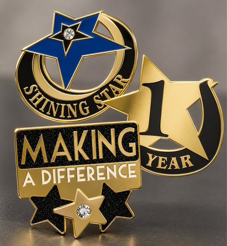Recognition Pins