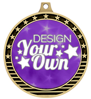 2 1/2" Starlight Insert Medals