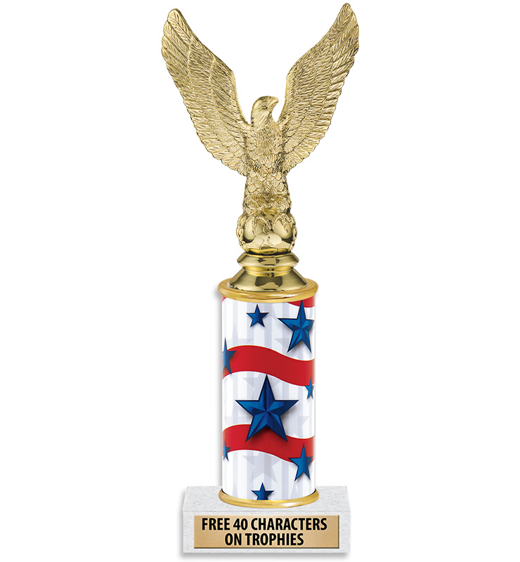 Classic Eagle Column Trophy