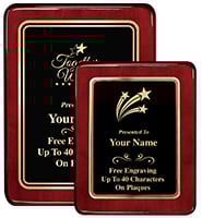 Chatoyant Rosewood Plaques