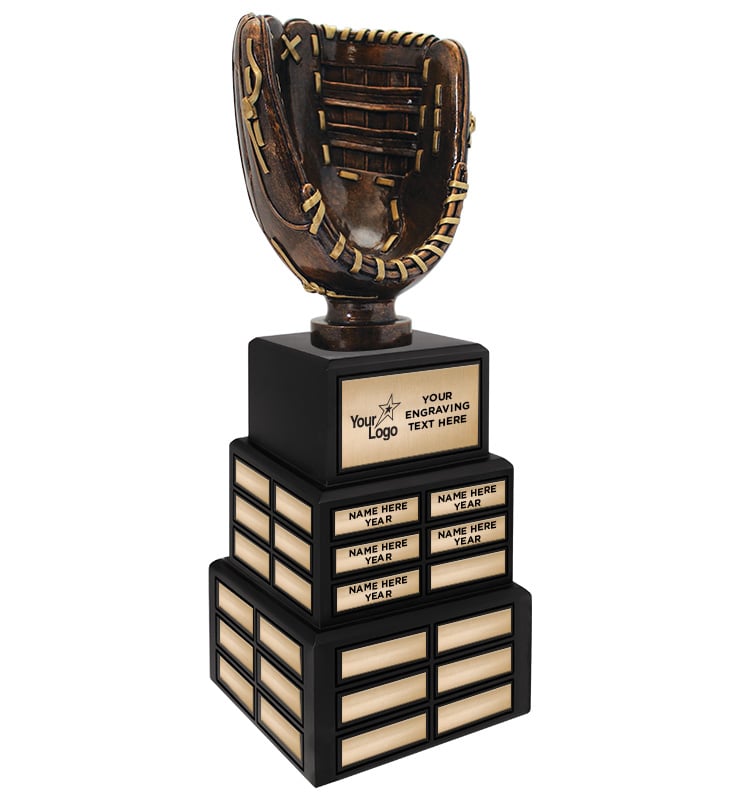 Baseball Glove Perpetual Trophy