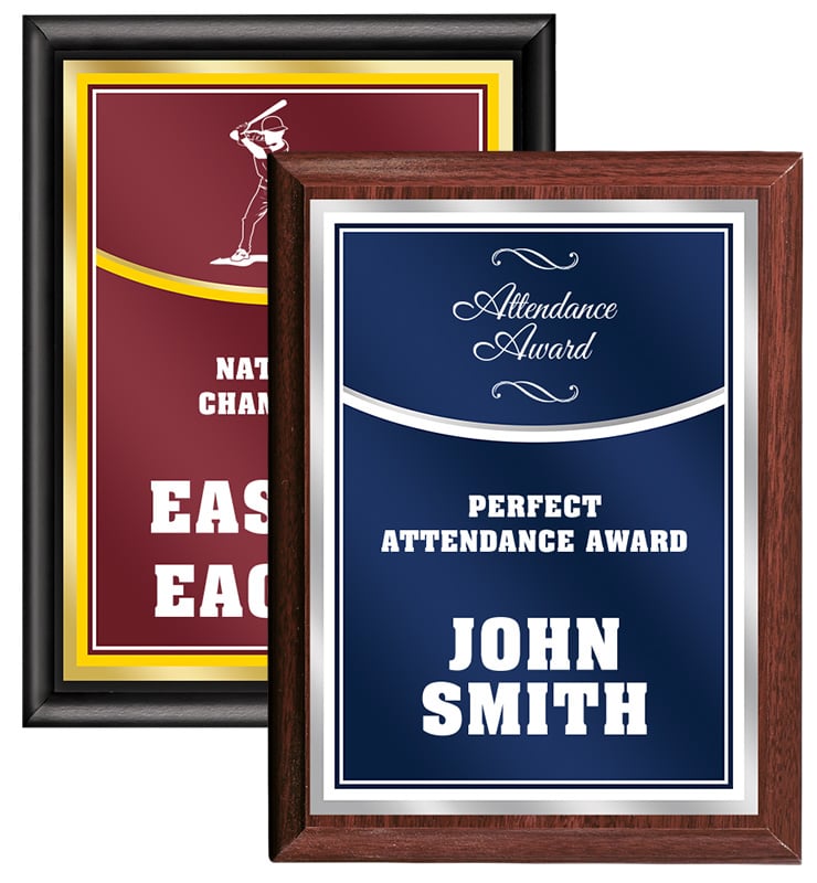 School Spirit Color Plaques