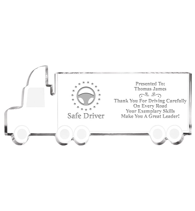 18 Wheeler Truck Acrylic
