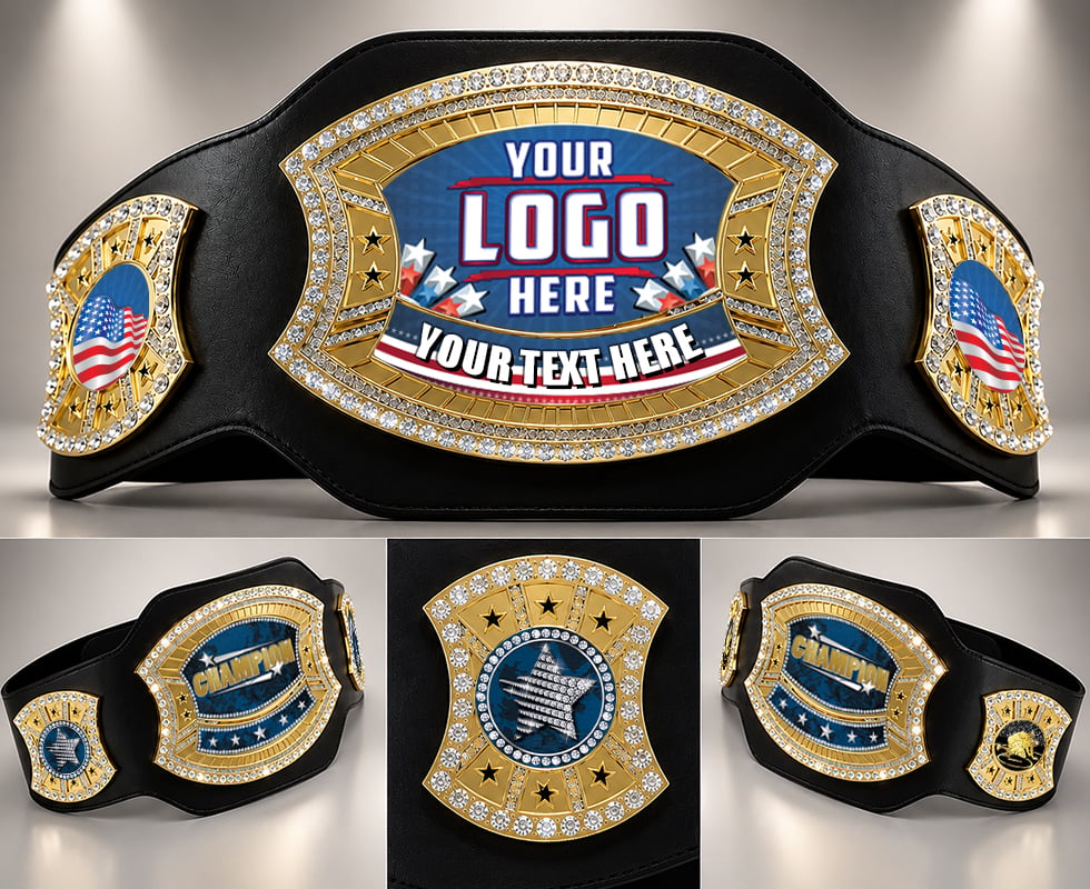 Black Championship Belts