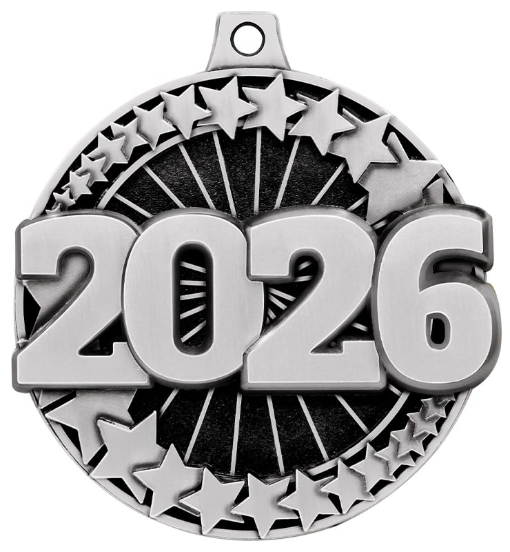 2" 3D 2026 Medals