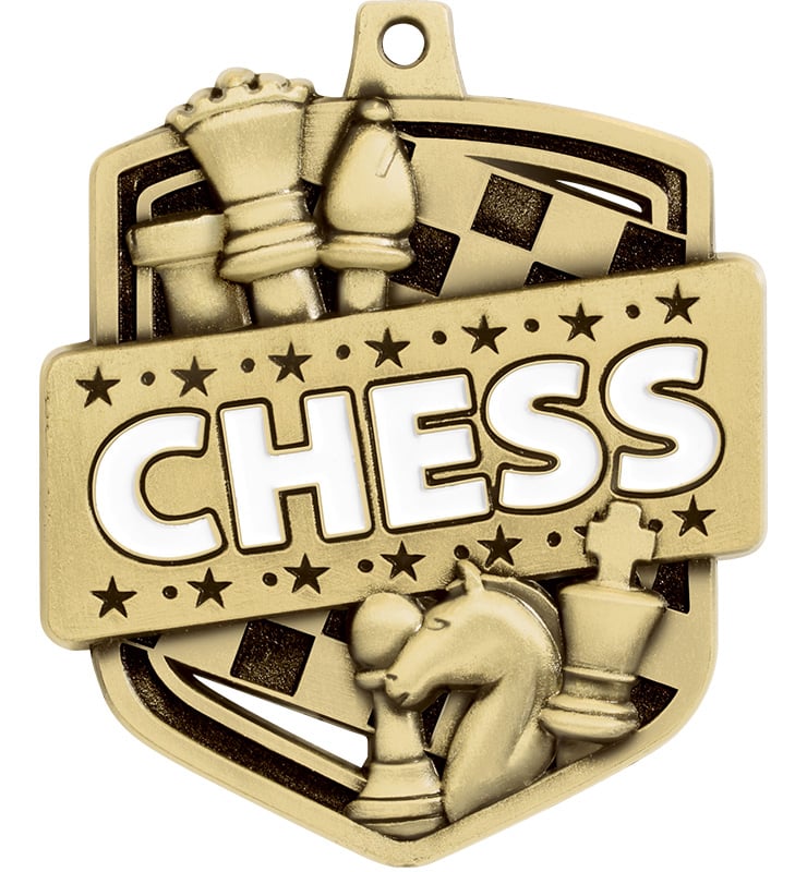 2 1/4" Admiral Chess Medals