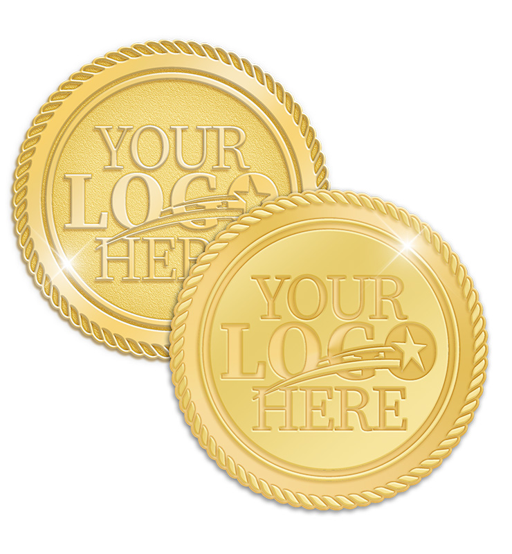 1 1/2" Double Sided Coin