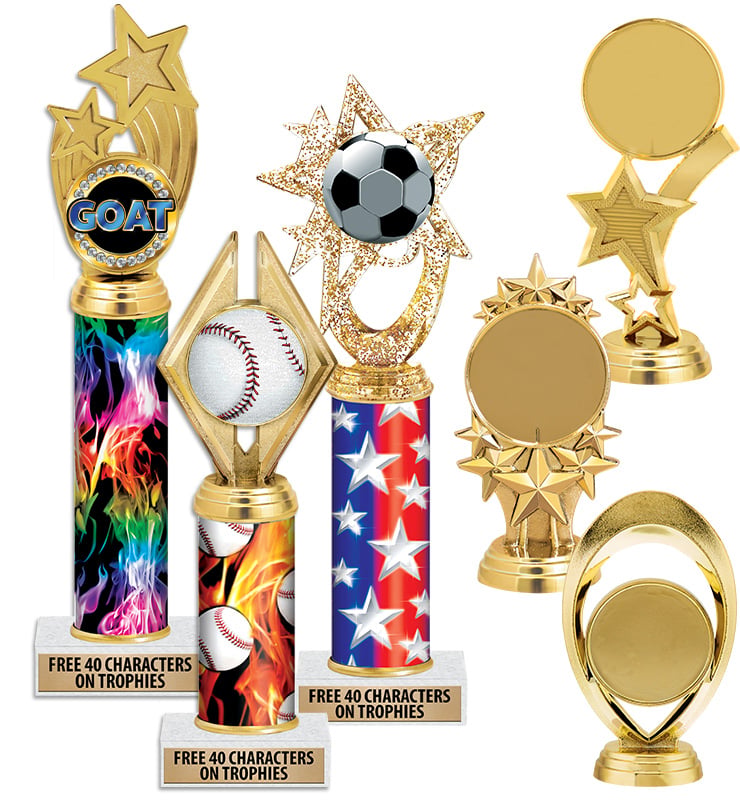 Classic Trophy With Holder
