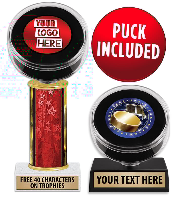 Hockey Puck Trophies
