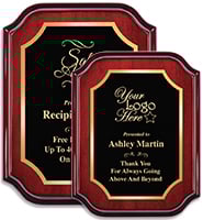 Mahogany Lifetime Plaque