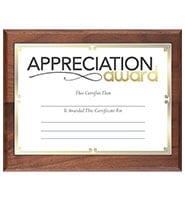 Certificate Display Holder