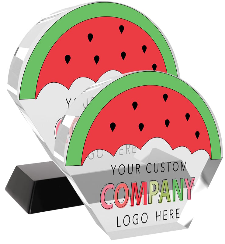 12-14" Custom Cut Acrylic 1" Thickness Sample